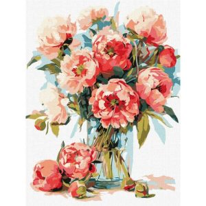 Картина по номерах "Букет мрії" 30х40  см