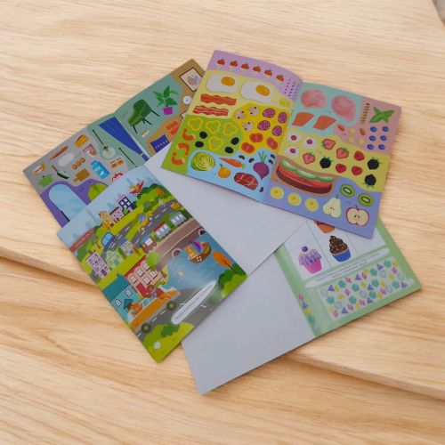 Книжка дитяча "Улюблені наліпки для малят: Мій будинок"