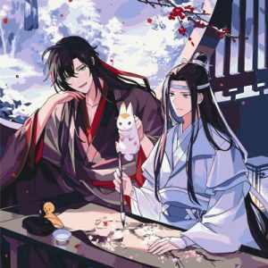 Картина по номерах "Аніме. Засновник демонічного шляху" 40х50 см