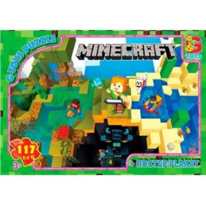 Пазли із серії  "Minecraft" (Майнкрафт), 117 ел