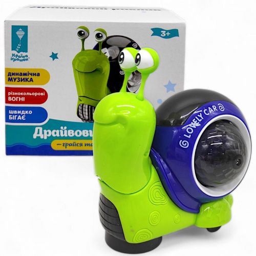 Музична іграшка "Драйвовий равлик" укр