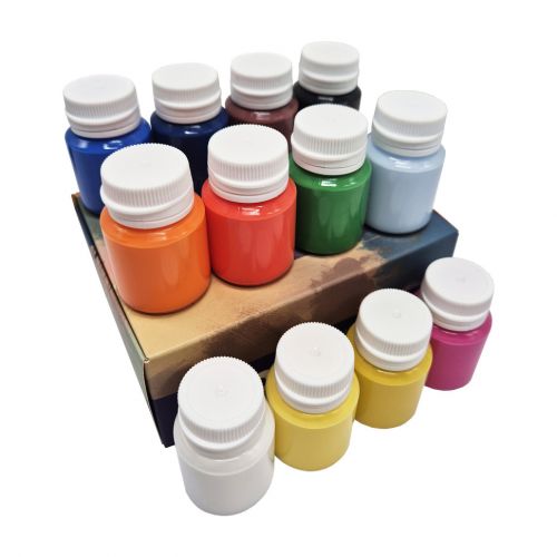 Набір акрилових фарб 12 шт. по 20 мл