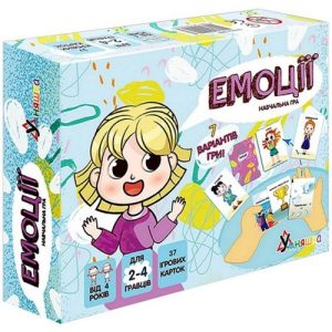 Розвиваюча настільна гра "Емоції" (укр)