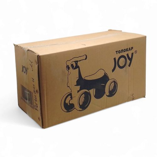 Толокар-велобіг 4-х колісний "Равлик", підсвічування, музика (укр)