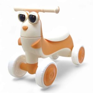 Толокар-велобіг 4-х колісний "Равлик", підсвічування, музика (укр)