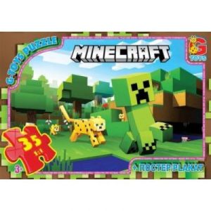 Пазли "Minecraft" (Майнкрафт)", 35 ел