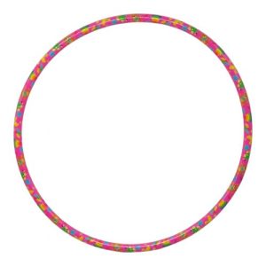 Обруч №0 53 см "Дитячі іграшки" (рожевий)