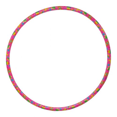 Обруч №0 53 см "Дитячі іграшки" (рожевий)