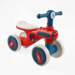 Велобіг 4-х колісний (колеса 6’’ PU, рама пластикова, УКРАЇНСЬКЕ ОЗВУЧУВАННЯ та підсвічування, в коробці)