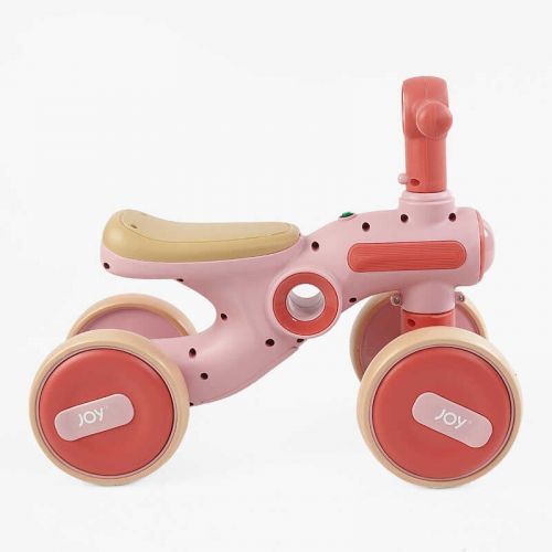 Велобіг 4-х колісний JOY (колеса 6’’ PU, рама пластикова, УКРАЇНСЬКЕ ОЗВУЧУВАННЯ та підсвічування, в коробці)