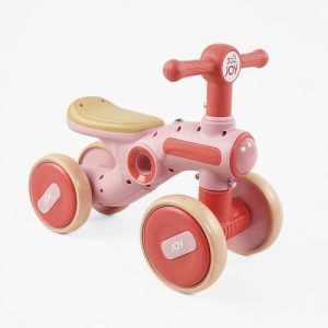 Велобіг 4-х колісний JOY (колеса 6’’ PU, рама пластикова, УКРАЇНСЬКЕ ОЗВУЧУВАННЯ та підсвічування, в коробці)