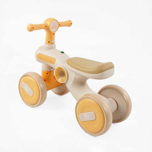 Велобіг 4-х колісний JOY (колеса 6’’ PU, рама пластикова, УКРАЇНСЬКЕ ОЗВУЧУВАННЯ та підсвічування, в коробці)