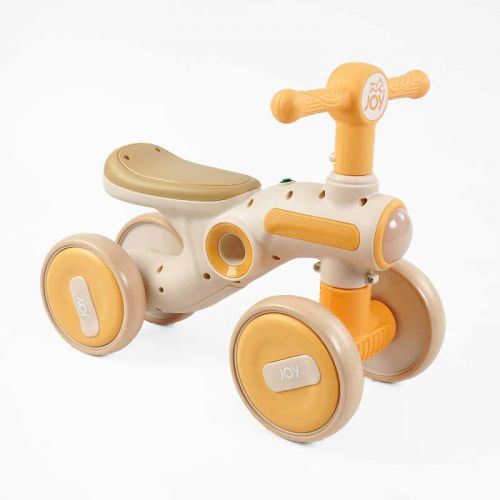 Велобіг 4-х колісний JOY (колеса 6’’ PU, рама пластикова, УКРАЇНСЬКЕ ОЗВУЧУВАННЯ та підсвічування, в коробці)