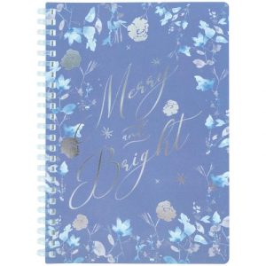 Блокнот на спіралі пласт. обкл., А5, 80 арк.,кл Flower Sym 3