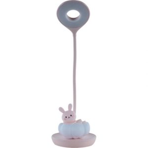 Настільна лампа LED з акумулятором Cloudy Bunny, рожевий