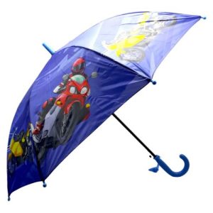 Дитяча парасолька МОТОЦИКЛ (БЛАКИТНИЙ)