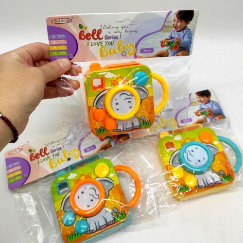 Брязкальце "Фотоапарат" (ПОМАРАНЧЕВЕ)