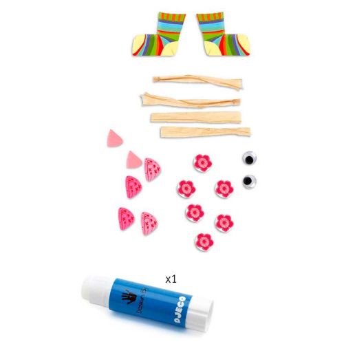 Художній комплект DJECO Колаж для самих маленьких 4 фігурки