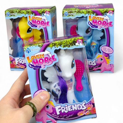 Ігрова фігурка Мила поні - Рейнбоу деш (БЛАКИТНА)