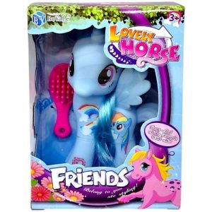 Ігрова фігурка Мила поні - Рейнбоу деш (БЛАКИТНА)