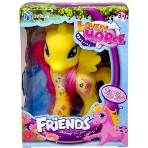 Ігрова фігурка Мила поні - Флаттершай (ЖОВТА)