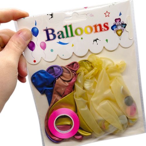 Кульки перламутрові фігурні (10 шт)