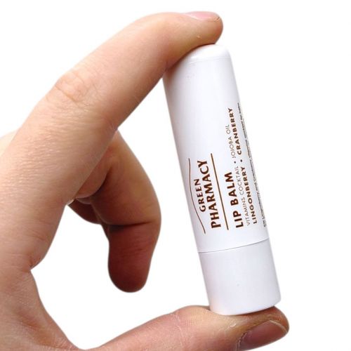 Бальзам для губ "Green Pharmacy" 3,6г вітамінний брусниця та журавлина