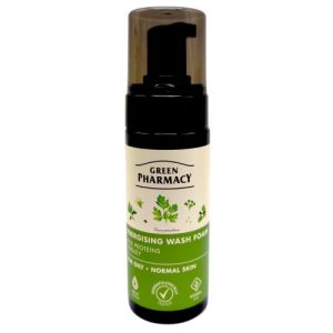 Пінка для вмивання "Green Pharmacy"150 мл енергетична жирної та нормальної шкіри