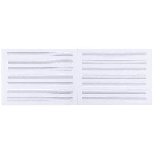 Зошит для нот А5, 20 л, Music