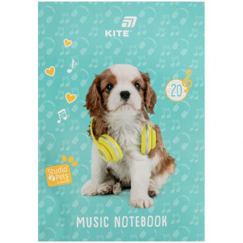 Зошит для нот А4, 20 л, SP