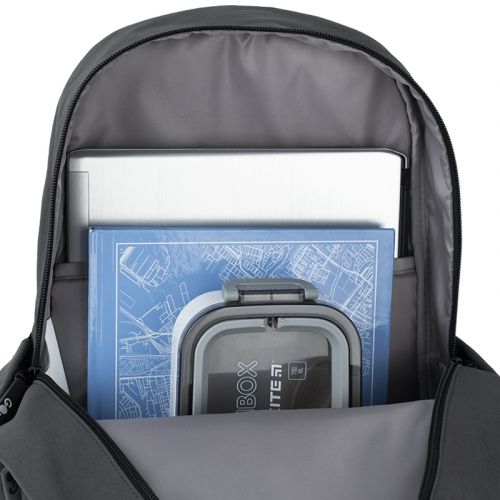 Рюкзак GoPack Education Teens 141L чорний, сірий