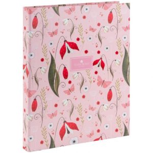 Папка на 2-х кільцях, 30 мм, картонна, TR, Secret Garden