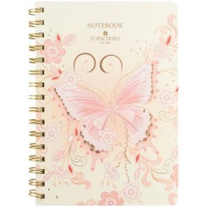 Блокнот на спіралі тв. об., А5, 80 арк,кл,TR,Nat Melody 3