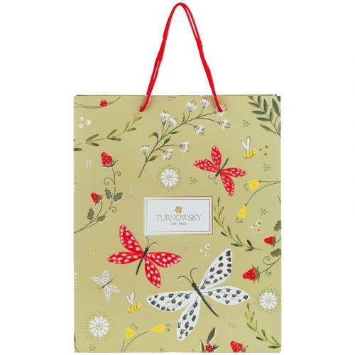 Пакет паперовий подарунковий, 26х32см, TR, Secret Garden 2