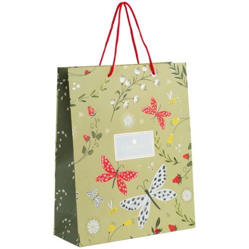 Пакет паперовий подарунковий, 26х32см, TR, Secret Garden 2