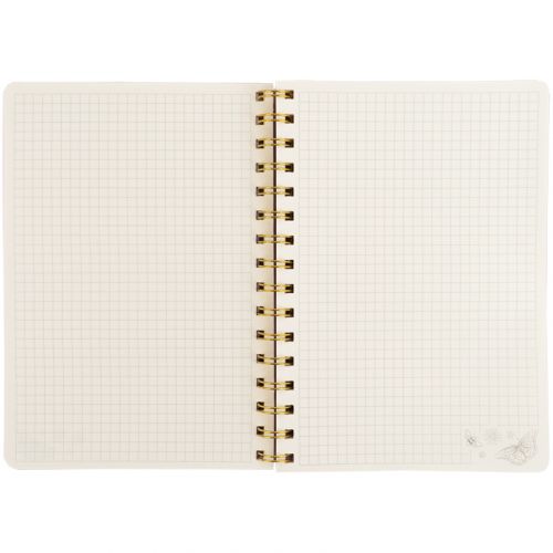 Блокнот на спіралі тв. об., А5, 80 арк,кл,TR,Morning Dew 1