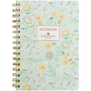 Блокнот на спіралі тв. об., А5, 80 арк,кл,TR,Nat Melody 2