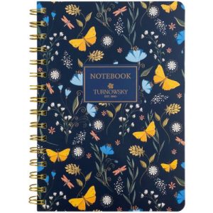Блокнот на спіралі тв. об., А5, 80 арк,кл,TR,Secret Garden 3