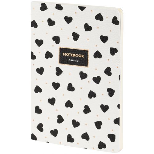 Книга записна A5, 60 арк. кл., Black&White