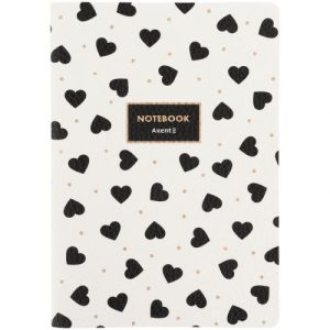 Книга записна  A5, 60 арк. кл., Black&White