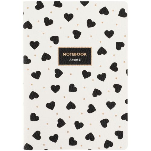 Книга записна A5, 60 арк. кл., Black&White