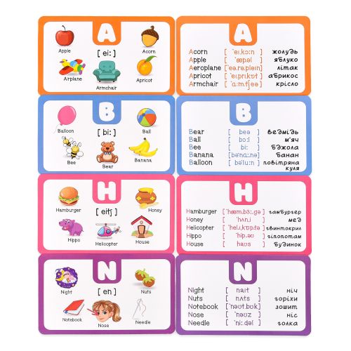 Настільна гра "Англійська абетка" (укр)