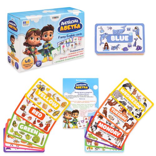 Настільна гра "Англійська абетка" (укр)