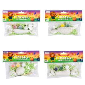 Гіпсова розмальовка "Яскравий город" (мікс)