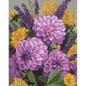 Алмазна мозаїка "Фіолетовий танок" 40х50 см