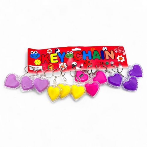 Брелок "Сердечко" світиться (12 шт)