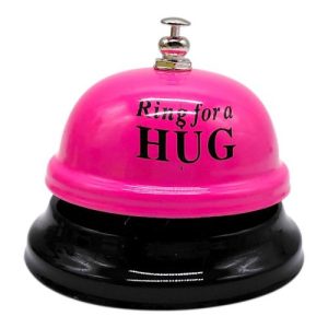 Дзвіночок настільний HUG (РОЖЕВИЙ)