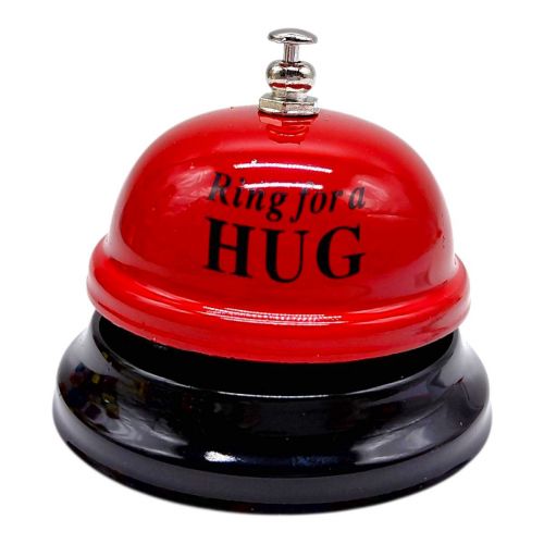 Дзвіночок настільний HUG (ЧЕРВОНИЙ)