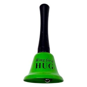 Дзвіночок довгий "HUG" 12,5 см (ЗЕЛЕНИЙ)