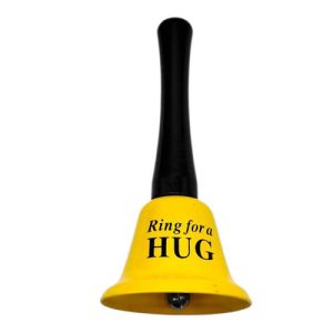 Дзвіночок довгий "HUG" 12,5 см (ЖОВТИЙ)